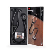 Estetoscopio LITTMANN Master Cardiology Smoke Chestpiece Negro Humo 2176